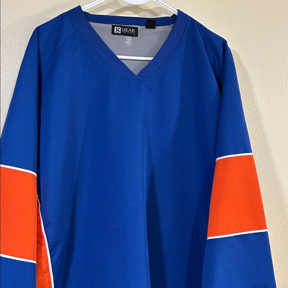 Gear For Sports Blue/Orange Pullover Shirt Jacket Various Sizes NWT - Picture 5 of 10